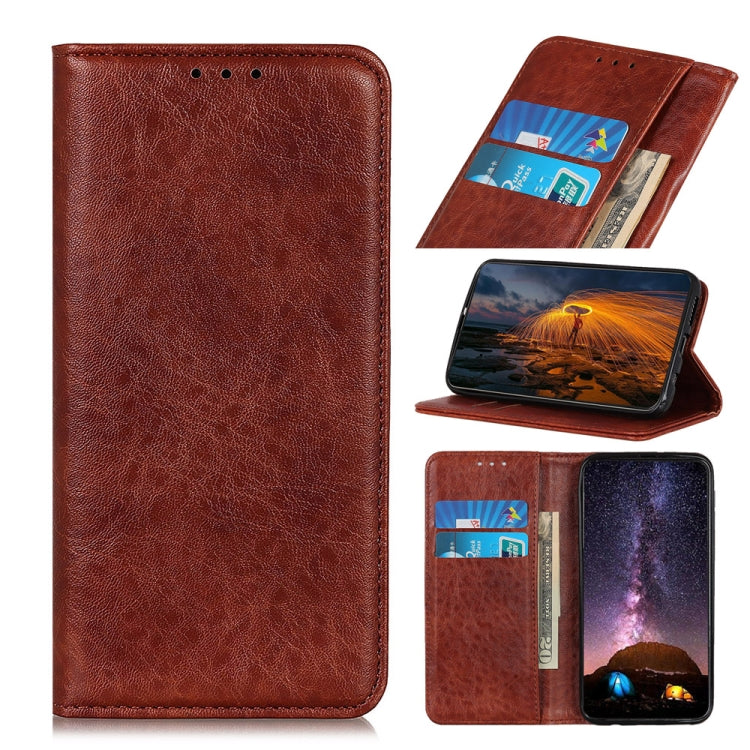 Magnetic Crazy Horse Texture Horizontal Flip Leather Case with Holder & Card Slots & Wallet, For Xiaomi Mi 11 Lite 5G / 4G, For Xiaomi Mi 11 Pro 5G / 4G, For OPPO F19 Pro+ 5G / Reno5 Z
