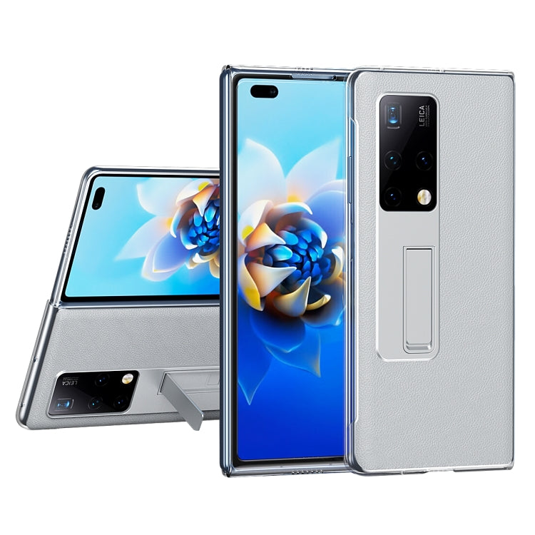 Transparent Protective Case wth Invisible Holder, For Huawei Mate X2
