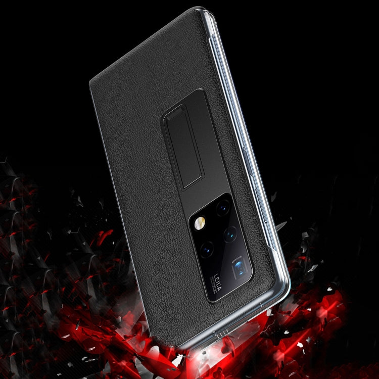 Transparent Protective Case wth Invisible Holder, For Huawei Mate X2