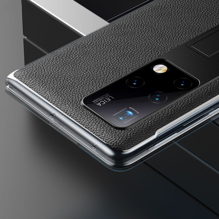 Transparent Protective Case wth Invisible Holder, For Huawei Mate X2