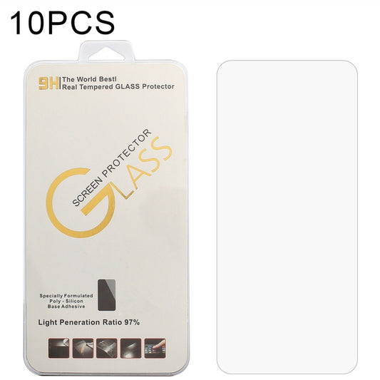 10 PCS 0.26mm 9H 2.5D Tempered Glass Film, For Ulefone Note 11P (10 PCS)
