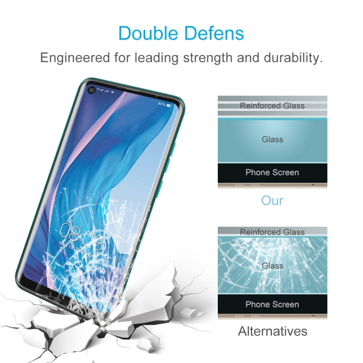 10 PCS 0.26mm 9H 2.5D Tempered Glass Film, For Ulefone Note 11P (10 PCS)