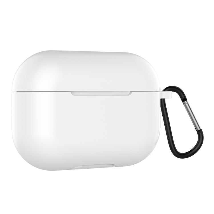 Solid Color Silicone Earphone Protective Case for AirPods 3, with Hook