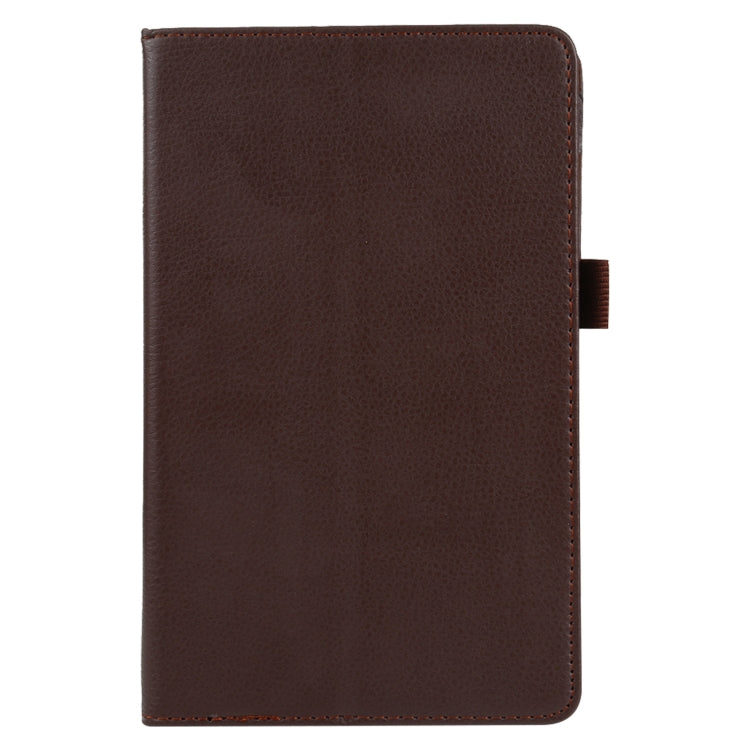 Litchi Texture Solid Color Horizontal Flip Leather Case with Holder & Pen Slot, For Lenovo Tab M7, For Lenovo Tab M8