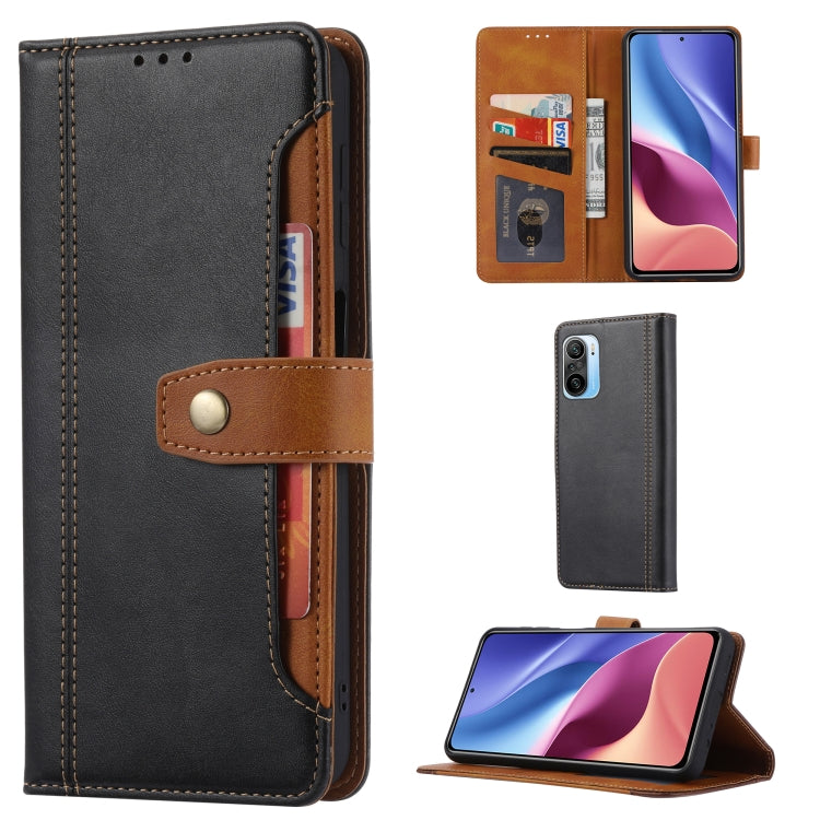 Calf Texture Double Fold Clasp Horizontal Flip Leather Case with Photo Frame & Holder & Card Slots & Wallet, For Xiaomi Redmi K40 / K40 Pro, For Xiaomi Redmi Note 10 4G / Note 10S, For Xiaomi Redmi Note 10 Pro