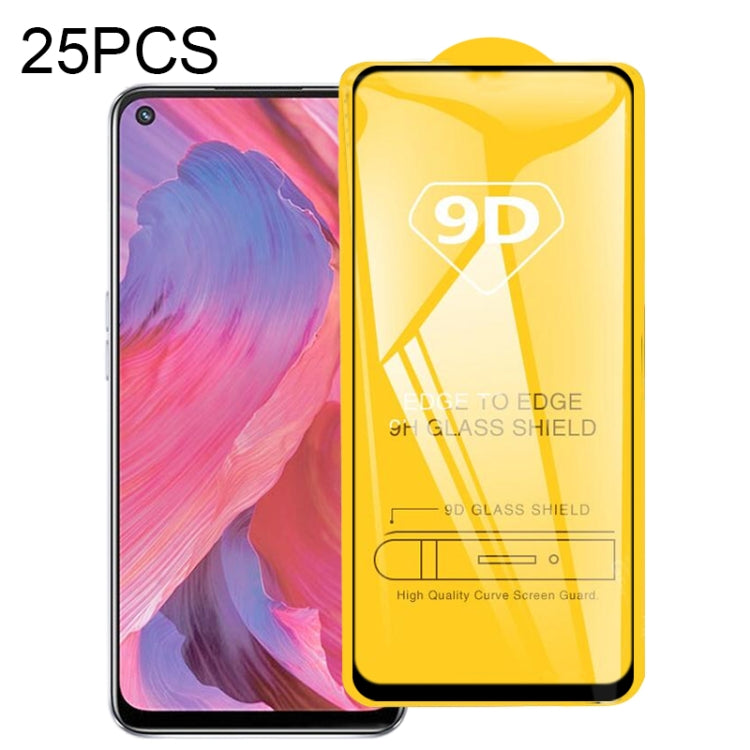 For OPPO A74 5G 25pcs 9D Full Glue Full Screen Tempered Glass Film, For OPPO Reno5 Z (25 PCS), For OPPO A74 5G (25 PCS), For OPPO F19 (25 PCS), For OPPO A54 (25 PCS), For OPPO Find X3 Lite (25 PCS), For OPPO F19 Pro / F19 Pro+ (25 PCS)                 ...