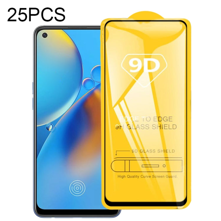 For OPPO A74 5G 25pcs 9D Full Glue Full Screen Tempered Glass Film, For OPPO Reno5 Z (25 PCS), For OPPO A74 5G (25 PCS), For OPPO F19 (25 PCS), For OPPO A54 (25 PCS), For OPPO Find X3 Lite (25 PCS), For OPPO F19 Pro / F19 Pro+ (25 PCS)                 ...