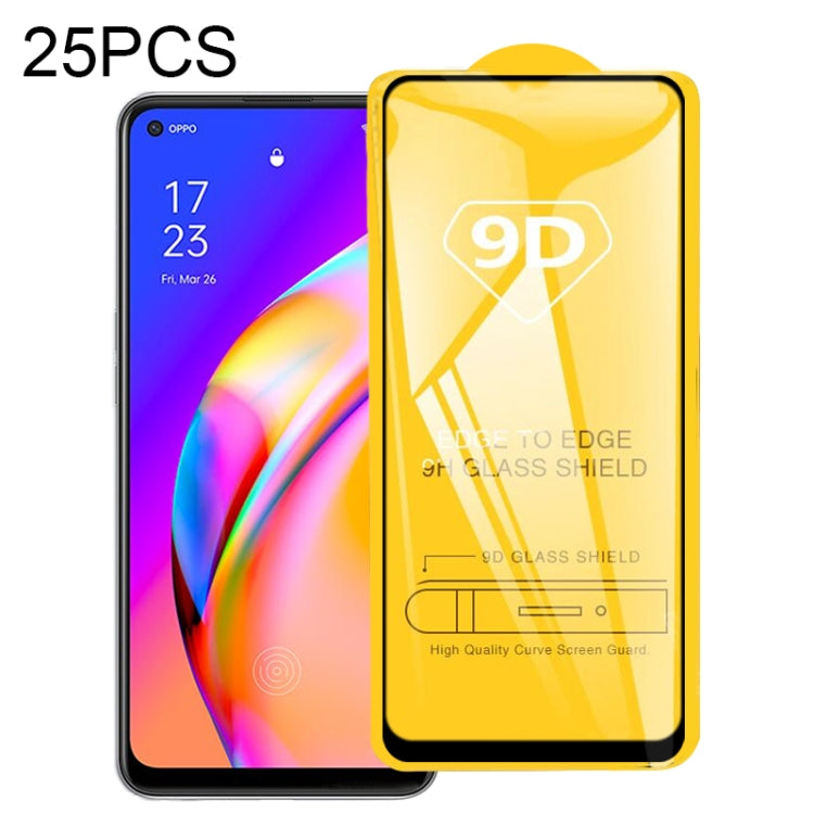 For OPPO A74 5G 25pcs 9D Full Glue Full Screen Tempered Glass Film, For OPPO Reno5 Z (25 PCS), For OPPO A74 5G (25 PCS), For OPPO F19 (25 PCS), For OPPO A54 (25 PCS), For OPPO Find X3 Lite (25 PCS), For OPPO F19 Pro / F19 Pro+ (25 PCS)                 ...