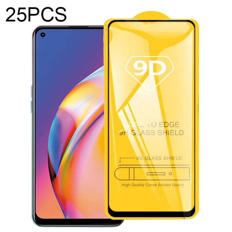 For OPPO A74 5G 25pcs 9D Full Glue Full Screen Tempered Glass Film, For OPPO Reno5 Z (25 PCS), For OPPO A74 5G (25 PCS), For OPPO F19 (25 PCS), For OPPO A54 (25 PCS), For OPPO Find X3 Lite (25 PCS), For OPPO F19 Pro / F19 Pro+ (25 PCS)                 ...