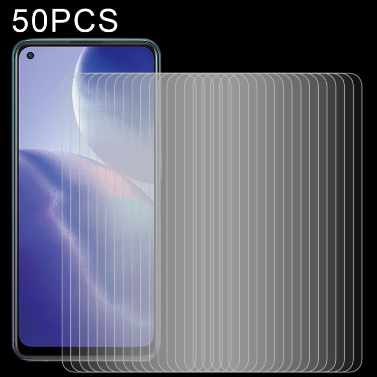 50pcs 0.26mm 9H 2.5D Tempered Glass Film, For OPPO Reno5 Z (50 PCS), For OPPO A74 5G (50 PCS), For OPPO F19 (50 PCS), For OPPO A54 (50 PCS), For OPPO Find X3 Lite (50 PCS), For OPPO F19 Pro / F19 Pro+ (50 PCS), For OPPO Reno5 Lite (50 PCS)             ...
