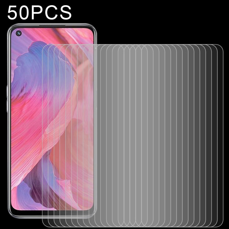 50pcs 0.26mm 9H 2.5D Tempered Glass Film, For OPPO Reno5 Z (50 PCS), For OPPO A74 5G (50 PCS), For OPPO F19 (50 PCS), For OPPO A54 (50 PCS), For OPPO Find X3 Lite (50 PCS), For OPPO F19 Pro / F19 Pro+ (50 PCS), For OPPO Reno5 Lite (50 PCS)             ...