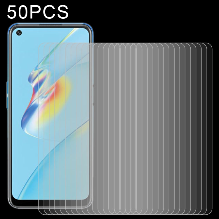 50pcs 0.26mm 9H 2.5D Tempered Glass Film, For OPPO Reno5 Z (50 PCS), For OPPO A74 5G (50 PCS), For OPPO F19 (50 PCS), For OPPO A54 (50 PCS), For OPPO Find X3 Lite (50 PCS), For OPPO F19 Pro / F19 Pro+ (50 PCS), For OPPO Reno5 Lite (50 PCS)             ...