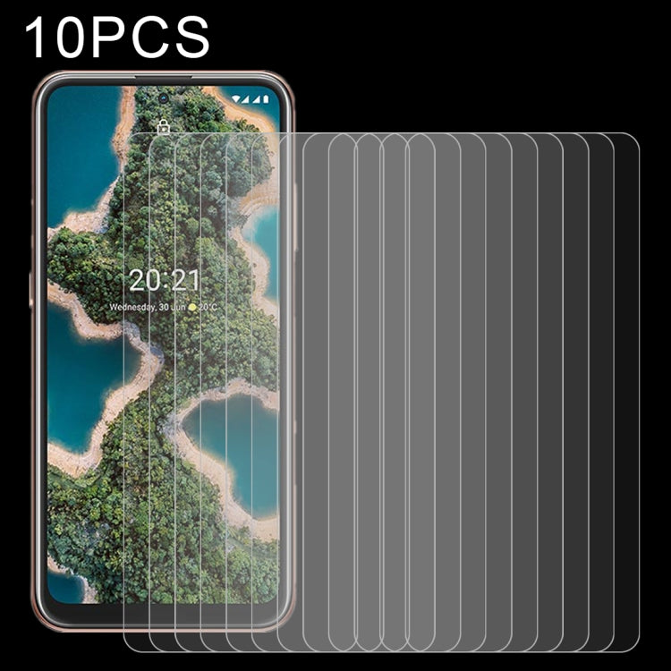 10 PCS 0.26mm 9H 2.5D Tempered Glass Film, For Nokia X20 (10 PCS), For Nokia X10 (10 PCS), For Nokia G20 (10 PCS), For Nokia G10 (10 PCS), For Nokia C20 (10 PCS), For Nokia C10 (10 PCS), For Nokia C1 Plus (10 PCS)