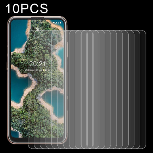 10 PCS 0.26mm 9H 2.5D Tempered Glass Film, For Nokia X20 (10 PCS), For Nokia X10 (10 PCS), For Nokia G20 (10 PCS), For Nokia G10 (10 PCS), For Nokia C20 (10 PCS), For Nokia C10 (10 PCS), For Nokia C1 Plus (10 PCS)