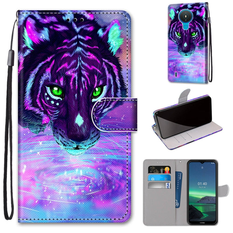 Coloured Drawing Cross Texture Horizontal Flip PU Leather Case with Holder & Card Slots & Wallet & Lanyard, For Nokia 1.4, For Xiaomi Redmi K40 / K40 Pro / K40 Pro+ / Mi 11i / Poco F3