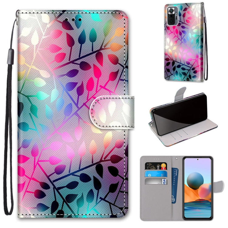 Coloured Drawing Cross Texture Horizontal Flip PU Leather Case with Holder & Card Slots & Wallet & Lanyard, For Xiaomi Redmi Note 10 Pro Max / Note 10 Pro, For Samsung Galaxy A32 4G / A32 Lite