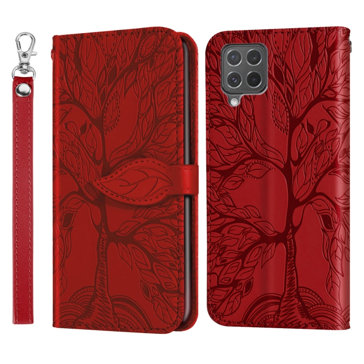 Life of Tree Embossing Pattern Horizontal Flip Leather Case with Holder & Card Slot & Wallet & Photo Frame & Lanyard, For Samsung Galaxy A02, For Samsung Galaxy A32 5G, For Samsung Galaxy M62, For Xiaomi Mi 11, For Xiaomi Poco M3