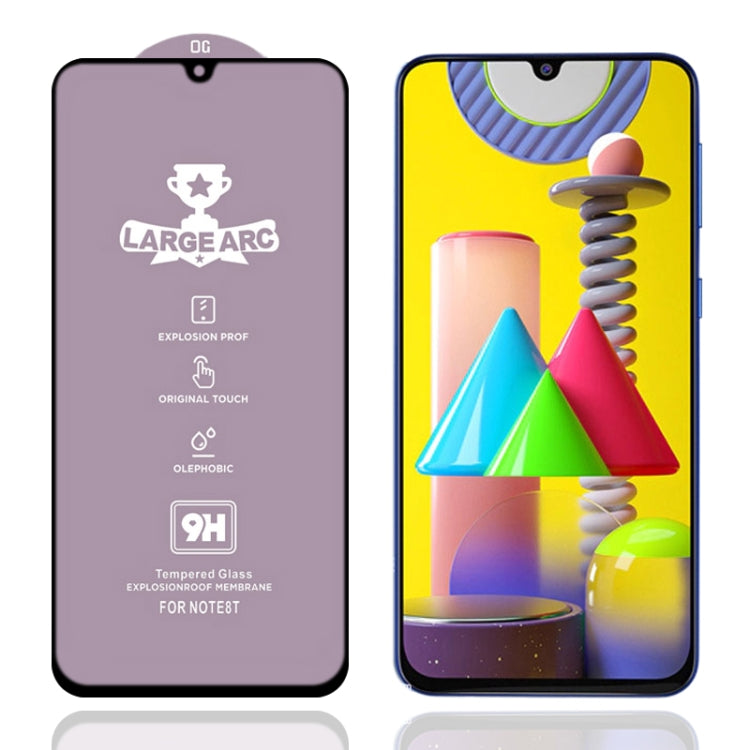 9H HD Large Arc High Alumina Full Screen Tempered Glass Film, For Samsung Galaxy M11 (1 PCS), For Samsung Galaxy M21 / M21 2021 (1 PCS), For Samsung Galaxy M31 (1 PCS), For Samsung Galaxy M31s (1 PCS), For Samsung Galaxy M51 (1 PCS)                    ...