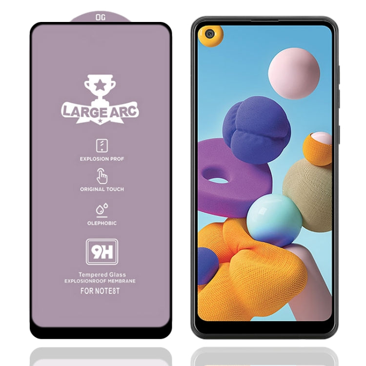 9H HD Large Arc High Alumina Full Screen Tempered Glass Film, For Samsung Galaxy M11 (1 PCS), For Samsung Galaxy M21 / M21 2021 (1 PCS), For Samsung Galaxy M31 (1 PCS), For Samsung Galaxy M31s (1 PCS), For Samsung Galaxy M51 (1 PCS)                    ...