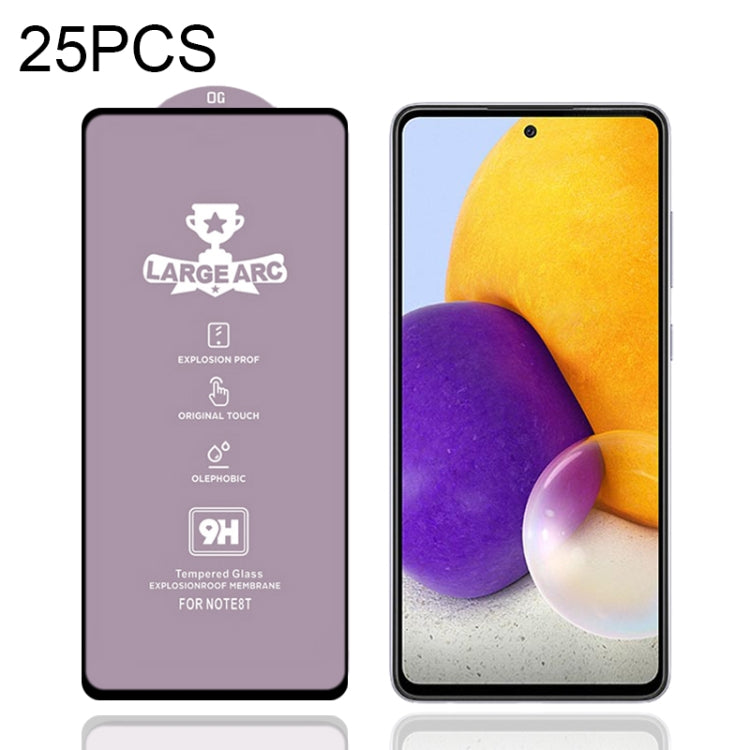 25 PCS 9H HD Large Arc High Alumina Full Screen Tempered Glass Film, For Samsung Galaxy S10 Lite (25 PCS), For Samsung Galaxy M11 (25 PCS), For Samsung Galaxy M21 / M21 2021 (25 PCS), For Samsung Galaxy M31 (25 PCS), For Samsung Galaxy M31s (25 PCS)   ...