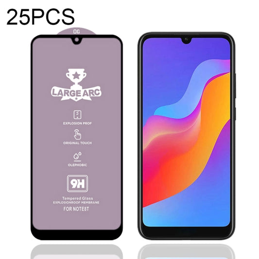 25 PCS 9H HD Large Arc High Alumina Full Screen Tempered Glass Film, For Honor 8A 2020 (25 PCS), For Huawei Y5p (25 PCS), For Honor 9S (25 PCS), For Huawei Y6p (25 PCS), For Honor 30 (25 PCS), For Huawei Y7p (25 PCS), For Honor 30S (25 PCS)            ...
