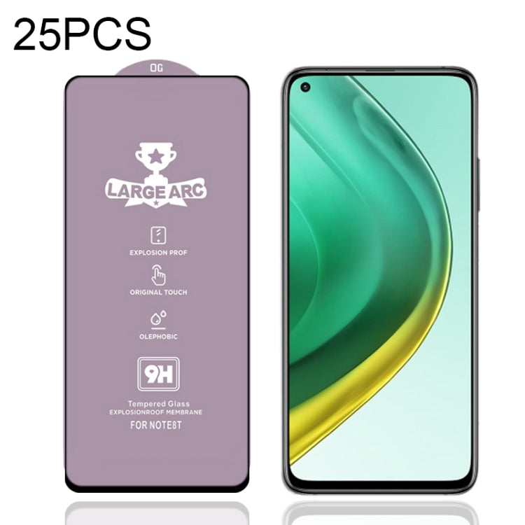 25 PCS 9H HD Large Arc High Alumina Full Screen Tempered Glass Film, For Xiaomi Redmi Note 10 (25 PCS), For Xiaomi Mi 10T 5G (25 PCS), For Xiaomi Mi 10T Pro 5G (25 PCS), For Xiaomi Mi 10T Lite 5G (25 PCS), For Xiaomi Mi 10 Lite Zoom (25 PCS)           ...