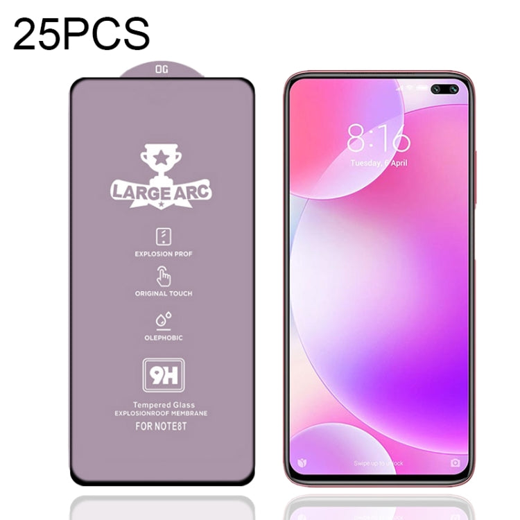 25 PCS 9H HD Large Arc High Alumina Full Screen Tempered Glass Film, For Xiaomi Redmi Note 10 (25 PCS), For Xiaomi Mi 10T 5G (25 PCS), For Xiaomi Mi 10T Pro 5G (25 PCS), For Xiaomi Mi 10T Lite 5G (25 PCS), For Xiaomi Mi 10 Lite Zoom (25 PCS)           ...