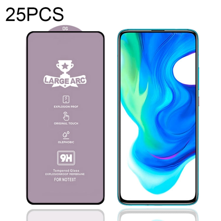 25 PCS 9H HD Large Arc High Alumina Full Screen Tempered Glass Film, For Xiaomi Redmi Note 10 (25 PCS), For Xiaomi Mi 10T 5G (25 PCS), For Xiaomi Mi 10T Pro 5G (25 PCS), For Xiaomi Mi 10T Lite 5G (25 PCS), For Xiaomi Mi 10 Lite Zoom (25 PCS)           ...