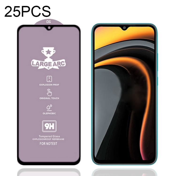 25 PCS 9H HD Large Arc High Alumina Full Screen Tempered Glass Film, For Xiaomi Redmi Note 10 (25 PCS), For Xiaomi Mi 10T 5G (25 PCS), For Xiaomi Mi 10T Pro 5G (25 PCS), For Xiaomi Mi 10T Lite 5G (25 PCS), For Xiaomi Mi 10 Lite Zoom (25 PCS)           ...