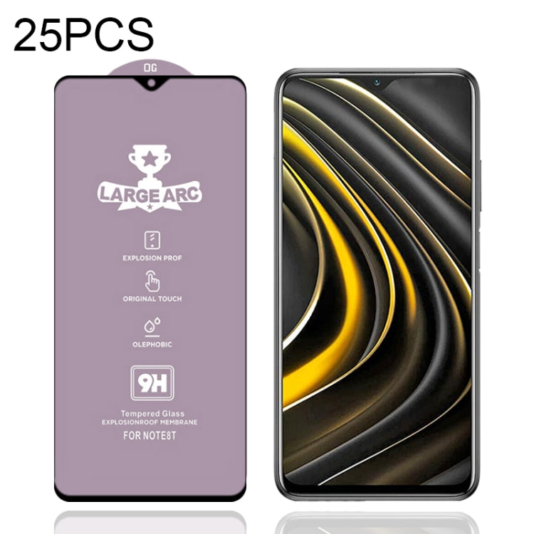 25 PCS 9H HD Large Arc High Alumina Full Screen Tempered Glass Film, For Xiaomi Redmi Note 10 (25 PCS), For Xiaomi Mi 10T 5G (25 PCS), For Xiaomi Mi 10T Pro 5G (25 PCS), For Xiaomi Mi 10T Lite 5G (25 PCS), For Xiaomi Mi 10 Lite Zoom (25 PCS)           ...