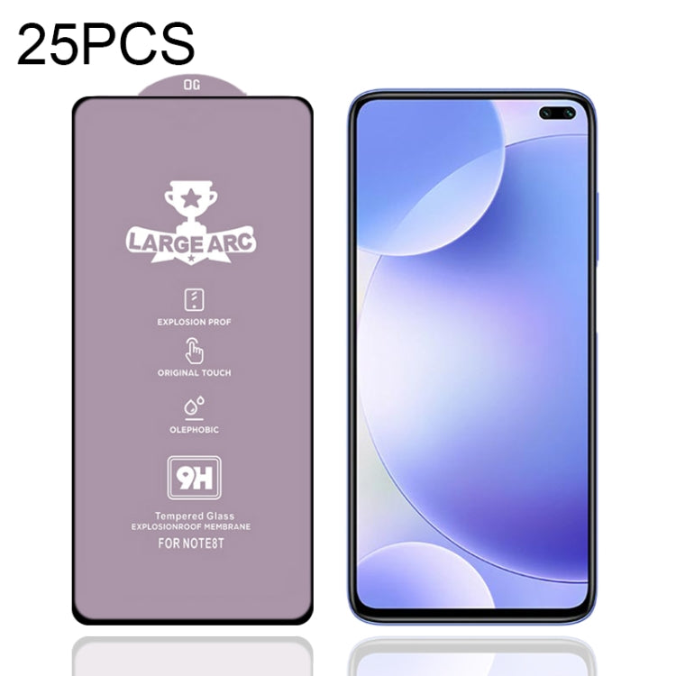 25 PCS 9H HD Large Arc High Alumina Full Screen Tempered Glass Film, For Xiaomi Redmi Note 10 (25 PCS), For Xiaomi Mi 10T 5G (25 PCS), For Xiaomi Mi 10T Pro 5G (25 PCS), For Xiaomi Mi 10T Lite 5G (25 PCS), For Xiaomi Mi 10 Lite Zoom (25 PCS)           ...
