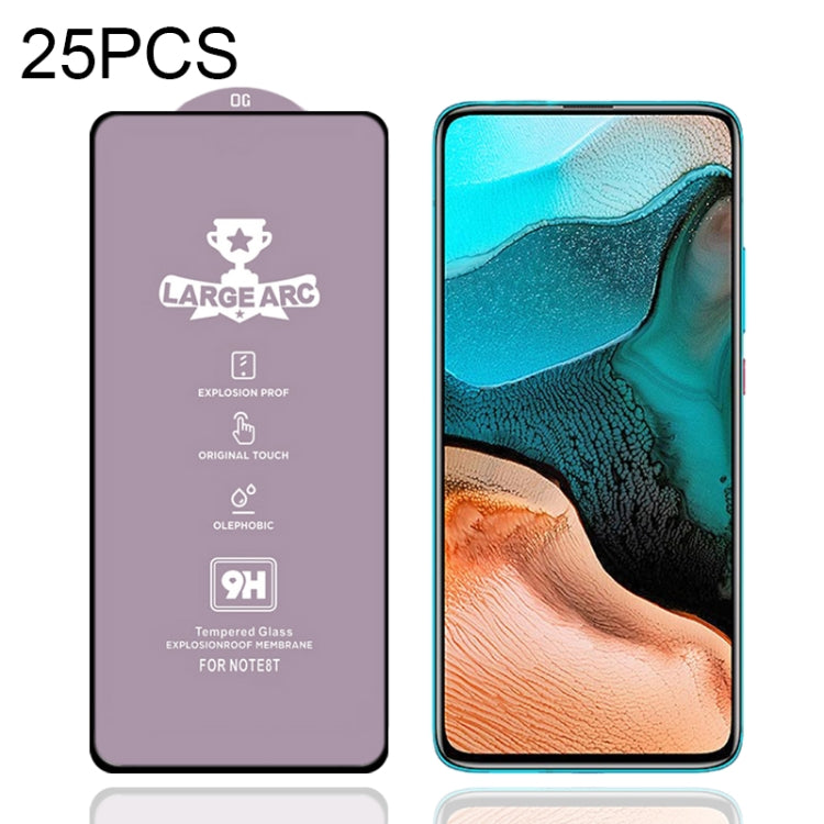 25 PCS 9H HD Large Arc High Alumina Full Screen Tempered Glass Film, For Xiaomi Redmi Note 10 (25 PCS), For Xiaomi Mi 10T 5G (25 PCS), For Xiaomi Mi 10T Pro 5G (25 PCS), For Xiaomi Mi 10T Lite 5G (25 PCS), For Xiaomi Mi 10 Lite Zoom (25 PCS)           ...