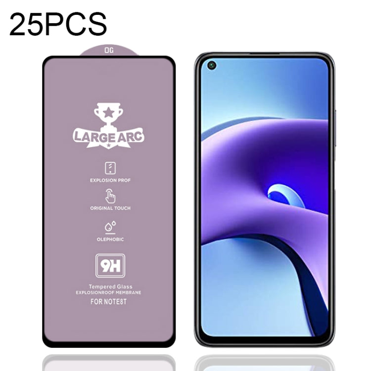 25 PCS 9H HD Large Arc High Alumina Full Screen Tempered Glass Film, For Xiaomi Redmi Note 10 (25 PCS), For Xiaomi Mi 10T 5G (25 PCS), For Xiaomi Mi 10T Pro 5G (25 PCS), For Xiaomi Mi 10T Lite 5G (25 PCS), For Xiaomi Mi 10 Lite Zoom (25 PCS)           ...