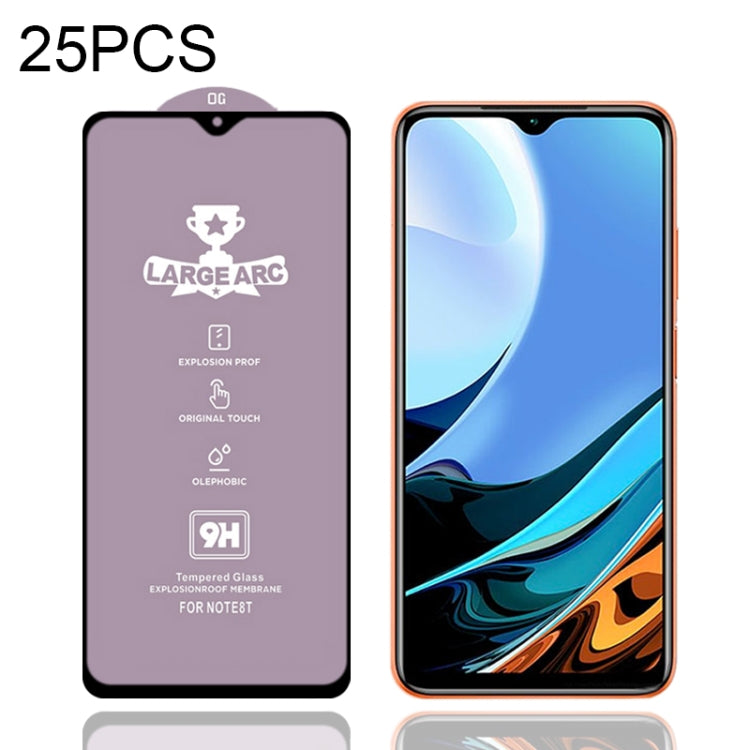 25 PCS 9H HD Large Arc High Alumina Full Screen Tempered Glass Film, For Xiaomi Redmi Note 10 (25 PCS), For Xiaomi Mi 10T 5G (25 PCS), For Xiaomi Mi 10T Pro 5G (25 PCS), For Xiaomi Mi 10T Lite 5G (25 PCS), For Xiaomi Mi 10 Lite Zoom (25 PCS)           ...