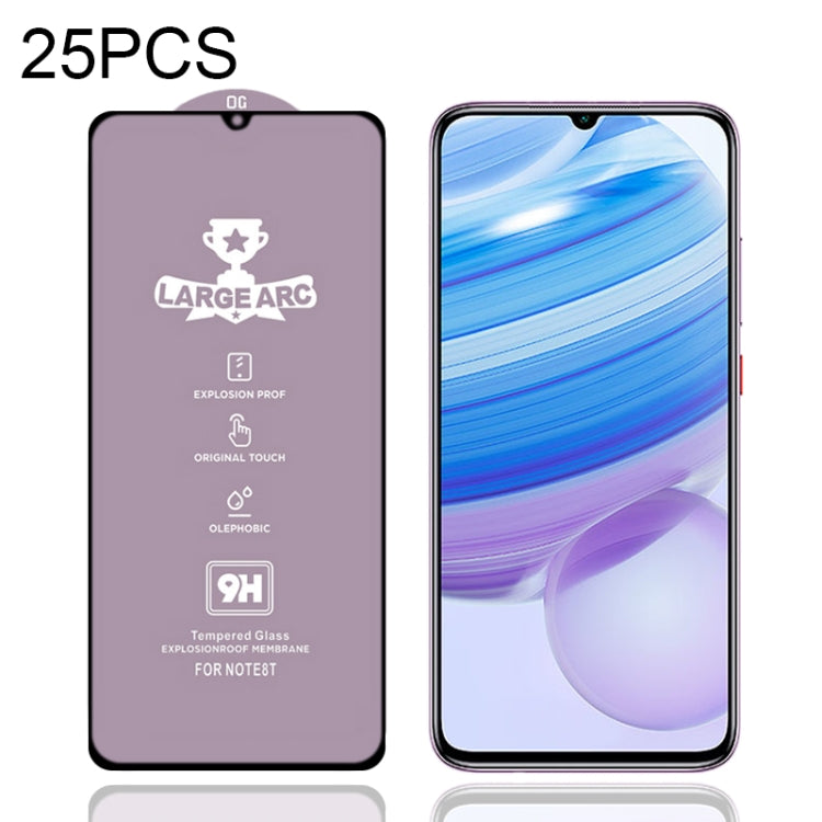 25 PCS 9H HD Large Arc High Alumina Full Screen Tempered Glass Film, For Xiaomi Redmi Note 10 (25 PCS), For Xiaomi Mi 10T 5G (25 PCS), For Xiaomi Mi 10T Pro 5G (25 PCS), For Xiaomi Mi 10T Lite 5G (25 PCS), For Xiaomi Mi 10 Lite Zoom (25 PCS)           ...