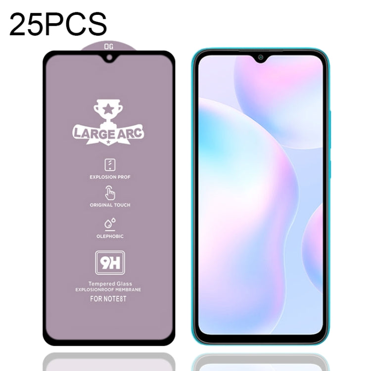 25 PCS 9H HD Large Arc High Alumina Full Screen Tempered Glass Film, For Xiaomi Redmi Note 10 (25 PCS), For Xiaomi Mi 10T 5G (25 PCS), For Xiaomi Mi 10T Pro 5G (25 PCS), For Xiaomi Mi 10T Lite 5G (25 PCS), For Xiaomi Mi 10 Lite Zoom (25 PCS)           ...
