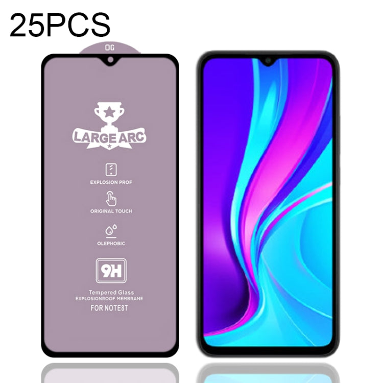 25 PCS 9H HD Large Arc High Alumina Full Screen Tempered Glass Film, For Xiaomi Redmi Note 10 (25 PCS), For Xiaomi Mi 10T 5G (25 PCS), For Xiaomi Mi 10T Pro 5G (25 PCS), For Xiaomi Mi 10T Lite 5G (25 PCS), For Xiaomi Mi 10 Lite Zoom (25 PCS)           ...