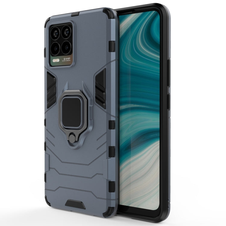 Shockproof PC + TPU Protective Case with Magnetic Ring Holder, For OPPO Realme 8, For OnePlus 9R, For Xiaomi Mi 11 Lite