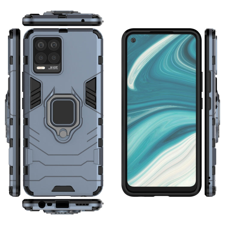 Shockproof PC + TPU Protective Case with Magnetic Ring Holder, For OPPO Realme 8, For OnePlus 9R, For Xiaomi Mi 11 Lite