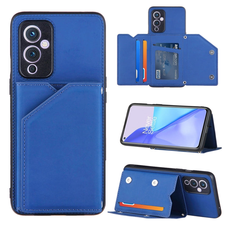 Skin Feel PU + TPU + PC Back Cover Shockproof Case with Card Slots & Holder & Photo Frame, For OPPO A93 5G, For OPPO A94, For Samsung Galaxy A02s (US Version), For Samsung Galaxy A02s (EU Version), For Samsung Galaxy A32 5G, For Xiaomi Mi 10T Lite 5G  ...