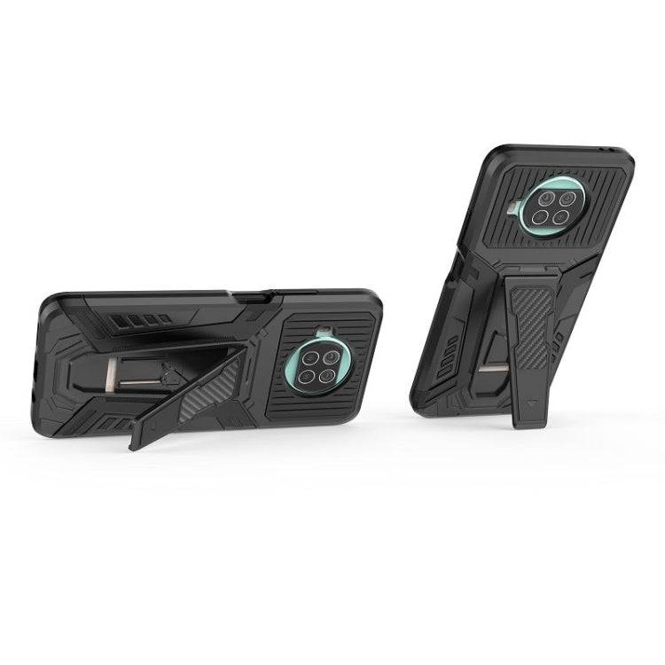 War Chariot Series Armor All-inclusive Shockproof PC + TPU Protective Case with Invisible Holder, For Xiaomi Mi 10T Lite 5G, For Xiaomi Poco X3, For Xiaomi Redmi Note 9