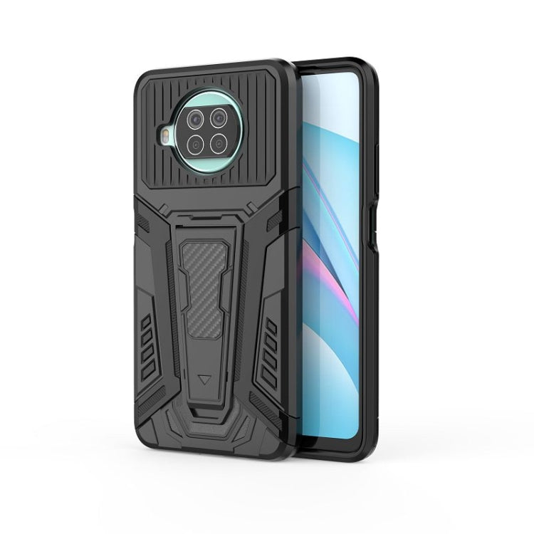 War Chariot Series Armor All-inclusive Shockproof PC + TPU Protective Case with Invisible Holder, For Xiaomi Mi 10T Lite 5G, For Xiaomi Poco X3, For Xiaomi Redmi Note 9