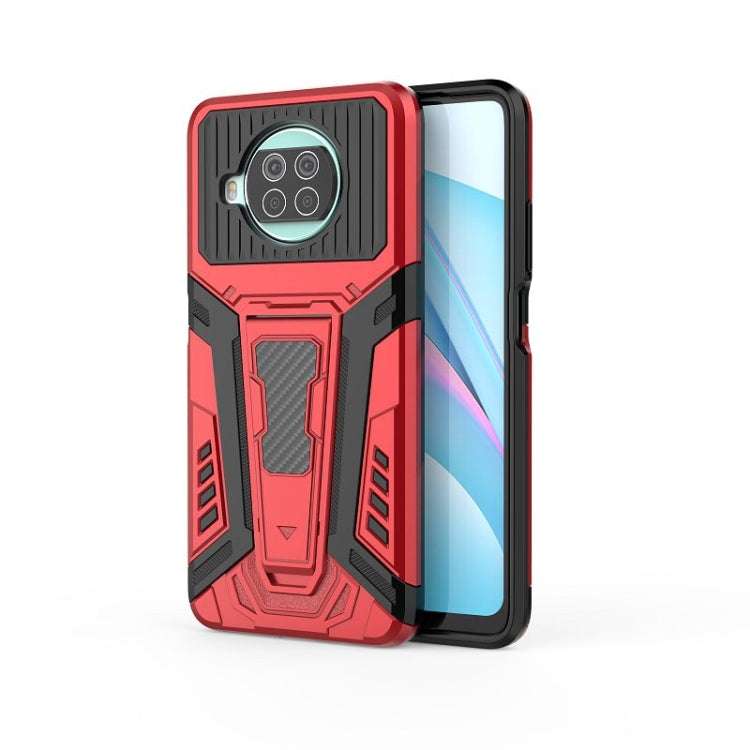 War Chariot Series Armor All-inclusive Shockproof PC + TPU Protective Case with Invisible Holder, For Xiaomi Mi 10T Lite 5G, For Xiaomi Poco X3, For Xiaomi Redmi Note 9