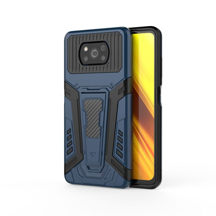 War Chariot Series Armor All-inclusive Shockproof PC + TPU Protective Case with Invisible Holder, For Xiaomi Mi 10T Lite 5G, For Xiaomi Poco X3, For Xiaomi Redmi Note 9