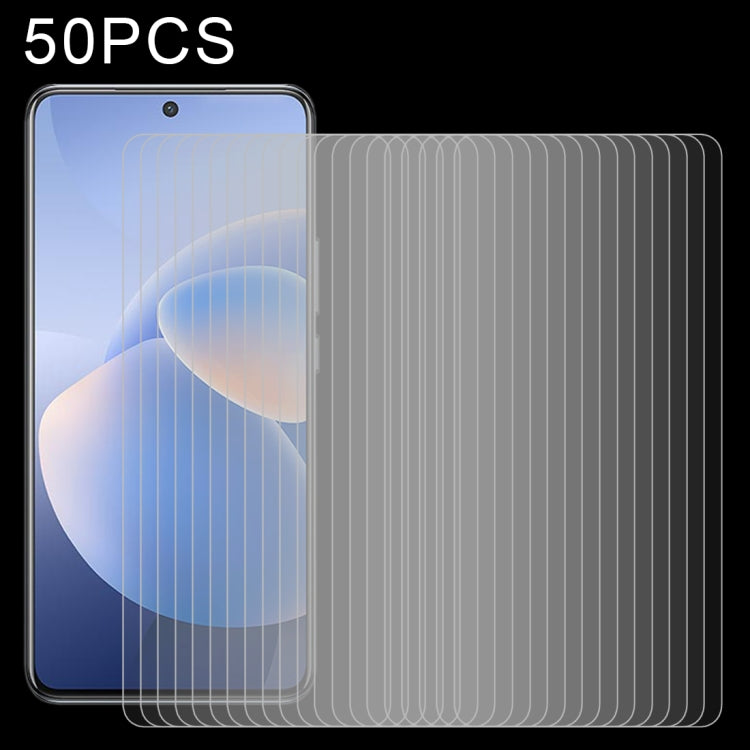 50 PCS 0.26mm 9H 2.5D Tempered Glass Film, For vivo Y20s [G] (50 PCS), For vivo X60 (50 PCS), For vivo iQOO Z3 (50 PCS), For vivo Y72 5G / Y02  / Y02s / Y35 5G (50 PCS), For vivo iQOO Neo5 (50 PCS), For vivo S9 (50 PCS), For vivo S9e (50 PCS)          ...