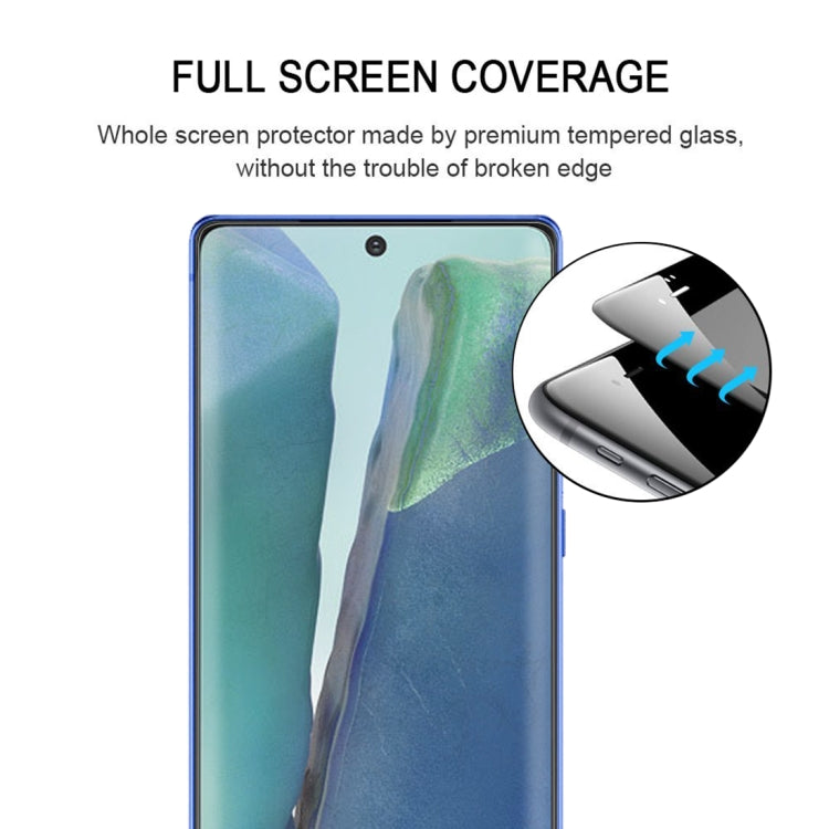 25 PCS 3D Curved Edge Full Screen Tempered Glass Film, For Samsung Galaxy Note20 Ultra (25pcs), For Samsung Galaxy Note20 (25 PCS)