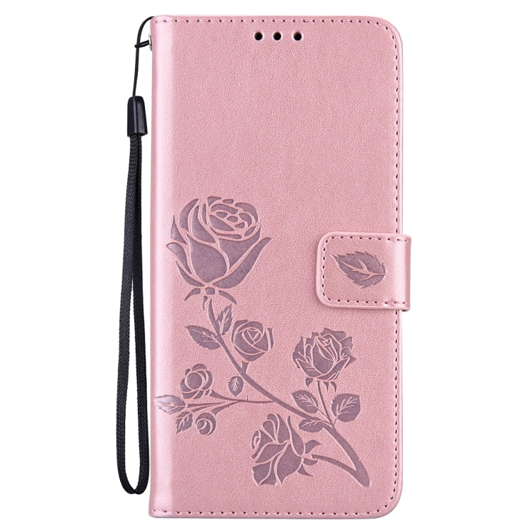 Rose Embossed Horizontal Flip PU Leather Case with Holder & Card Slots & Wallet, For Samsung Galaxy A02 (EU Version), For Samsung Galaxy A12, For Samsung Galaxy A32 4G, For Samsung Galaxy A32 5G, For Samsung Galaxy A42 5G, For Samsung Galaxy A52 5G / 4...