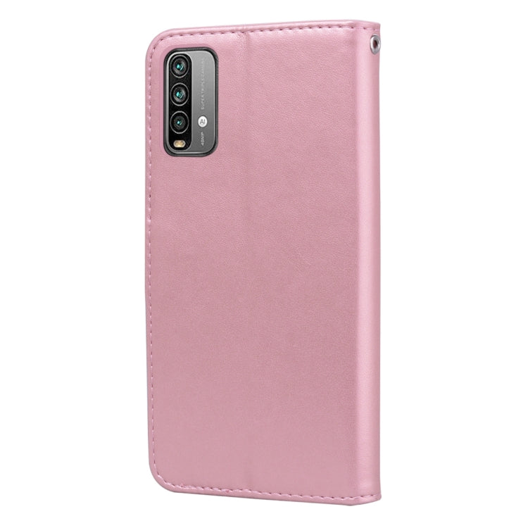 Rose Embossed Horizontal Flip PU Leather Case with Holder & Card Slots & Wallet, For Xiaomi Redmi 9T, For Xiaomi Mi 11 Lite, For Xiaomi Mi 11, For Xiaomi Redmi Note 9T 5G, For Xiaomi Redmi Note 10, For Xiaomi Redmi K40 / K40 Pro                        ...