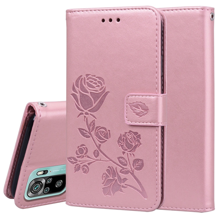 Rose Embossed Horizontal Flip PU Leather Case with Holder & Card Slots & Wallet, For Xiaomi Redmi 9T, For Xiaomi Mi 11 Lite, For Xiaomi Mi 11, For Xiaomi Redmi Note 9T 5G, For Xiaomi Redmi Note 10, For Xiaomi Redmi K40 / K40 Pro                        ...