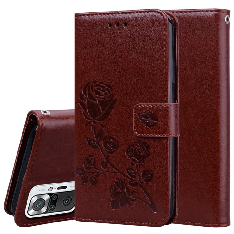 Rose Embossed Horizontal Flip PU Leather Case with Holder & Card Slots & Wallet, For Xiaomi Redmi 9T, For Xiaomi Mi 11 Lite, For Xiaomi Mi 11, For Xiaomi Redmi Note 9T 5G, For Xiaomi Redmi Note 10, For Xiaomi Redmi K40 / K40 Pro                        ...